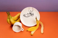 KARE24.se Kaffekopp  Favola Banana (2/part) - KARE Design Online