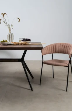 KARE24.se Karmstol Belle - Stol med armstöd, Puder, 2-set - KARE Design Online