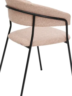KARE24.se Karmstol Belle - Stol med armstöd, Puder, 2-set - KARE Design Online