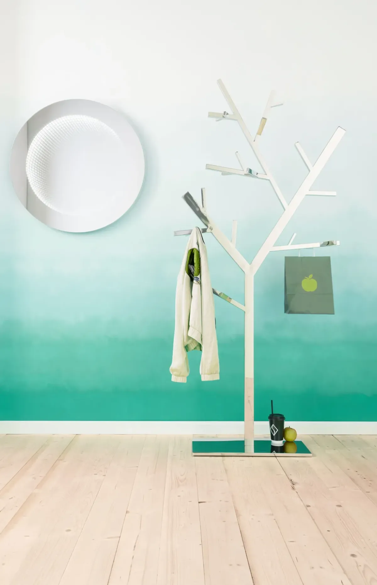 KARE24.se Klädhängare Tree - Krom, 192x92cm - KARE Design New