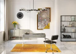 KARE24.se Kontorsstol Dottore - På Hjul Svart Konstläder/Krom - KARE Design