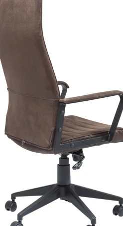 KARE24.se Kontorsstol Labora Hög - Snurrstol på Hjul, Brun Konstläder - KARE Design Hot
