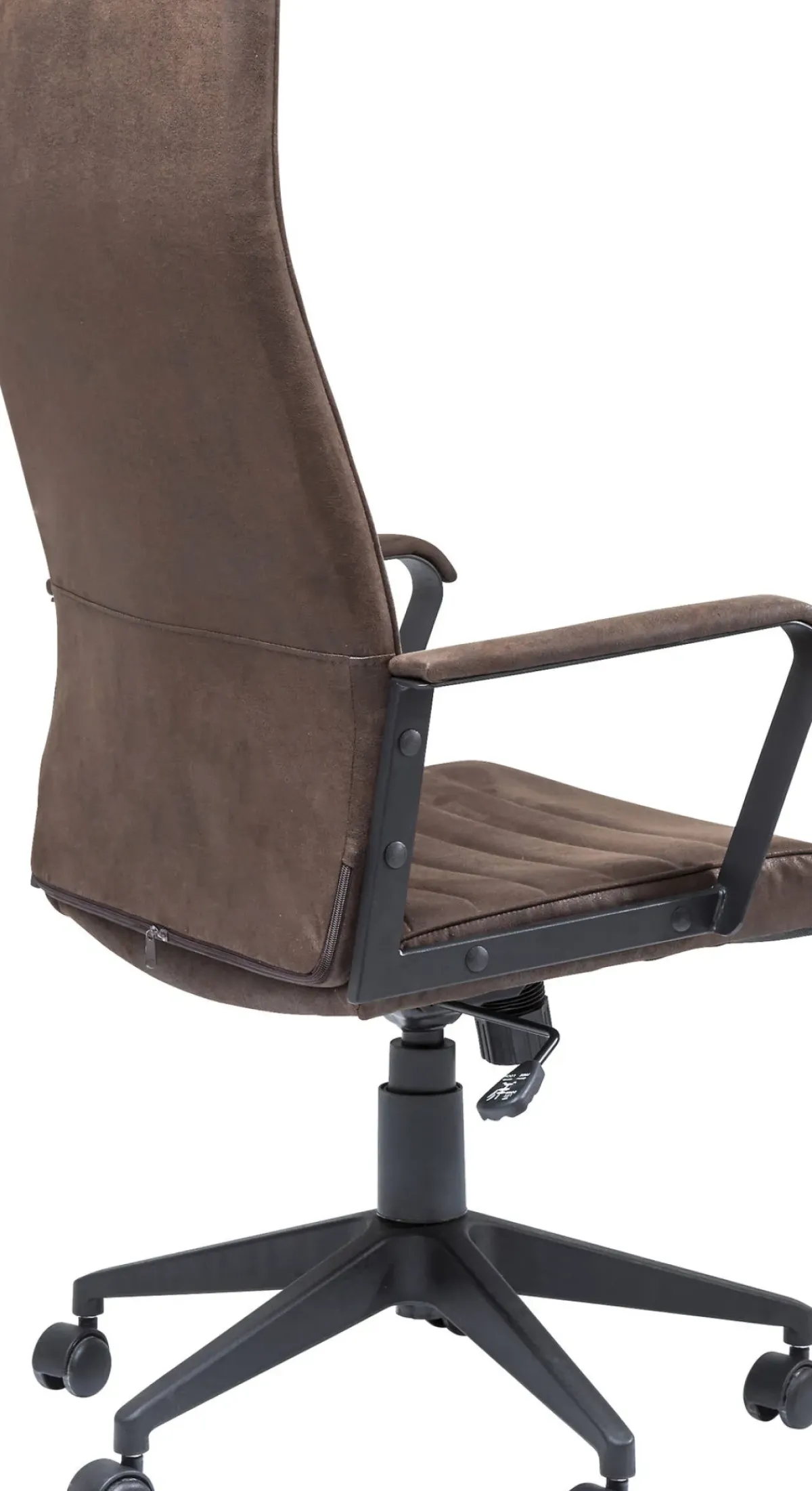 KARE24.se Kontorsstol Labora Hög - Snurrstol på Hjul, Brun Konstläder - KARE Design Hot