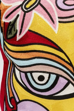 KARE24.se Kudde Art Line - Face, 50x50cm - KARE Design Clearance