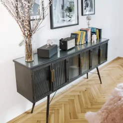 KARE24.se La Gomera - Sideboard med 6 dörrar, 85x180cm - KARE Design Online
