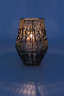 KARE24.se Ljuslykta Mabel - Metall/Glas, 61cm - KARE Design Online