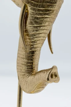 KARE24.se Ljusstake Elephant Head - Guld Elefant, 49cm - KARE Design Sale