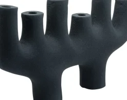 KARE24.se Ljusstake 6 ljus - Matt Svart, 47cm - KARE Design Discount