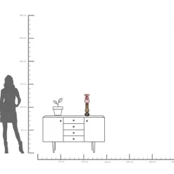 KARE24.se Ljusstake Marvelous Duo Lila Grå 49 - KARE Design Clearance