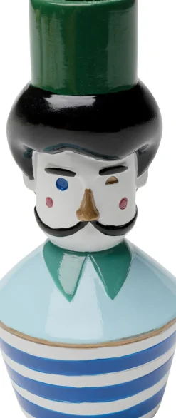 KARE24.se Ljusstake Monsieur Mustache, 16cm - KARE Design New