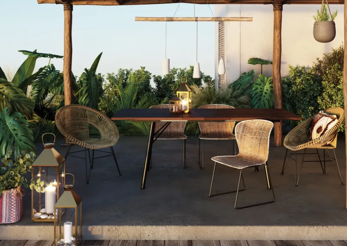 KARE24.se Lyktor Giardino - Guld Stål/Glas, 4 Set - KARE Design Outlet