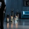 KARE24.se Lyktor Giardino - Silver Stål/Glas, 4 Set - KARE Design Online