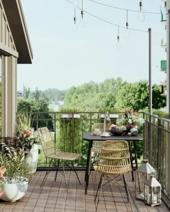 KARE24.se Lyktor Giardino - Silver Stål/Glas, 4 Set - KARE Design Online