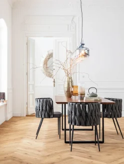 KARE24.se Matbord Symphony - Massivt Trä/Svart, 200x100cm - KARE Design Hot