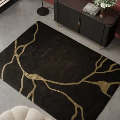 KARE24.se Matta Fulmine - Svart, 240x170cm - KARE Design Online