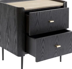 KARE24.se Milano Sängbord - Liten Byrå 2 Lådor - KARE Design Clearance