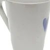 KARE24.se Mugg Cuori - Blå, Vit, - KARE Design Hot