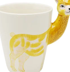 KARE24.se Mugg Funny Animal Alpaca - Alpacka, 12cm - KARE Design Sale