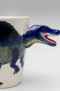 KARE24.se Mugg Funny Animal Dino - Dinosaurie, Blå, 11cm - KARE Design Outlet