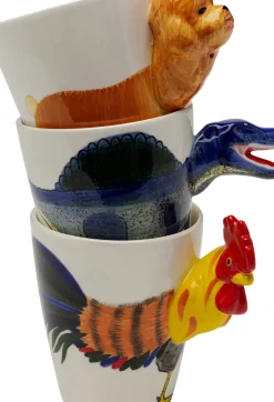 KARE24.se Mugg Funny Animal Rooster - Tupp, 12cm - KARE Design Online