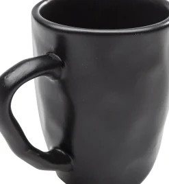 KARE24.se Mugg Organic - Kermik Svart - KARE Design