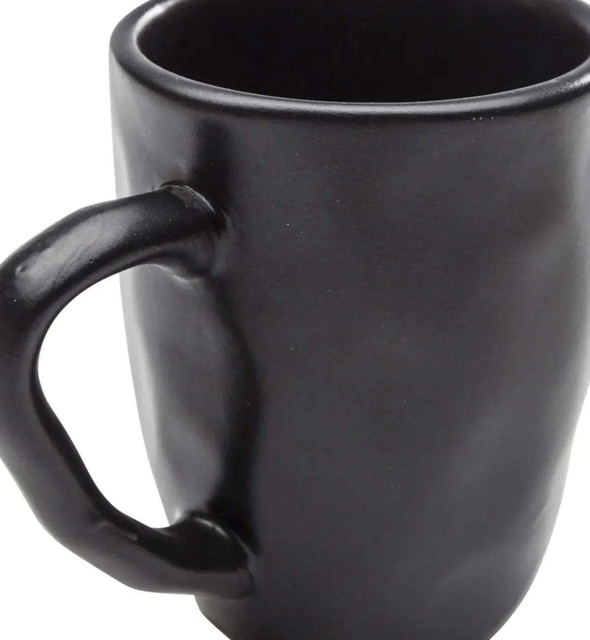 KARE24.se Mugg Organic - Kermik Svart - KARE Design