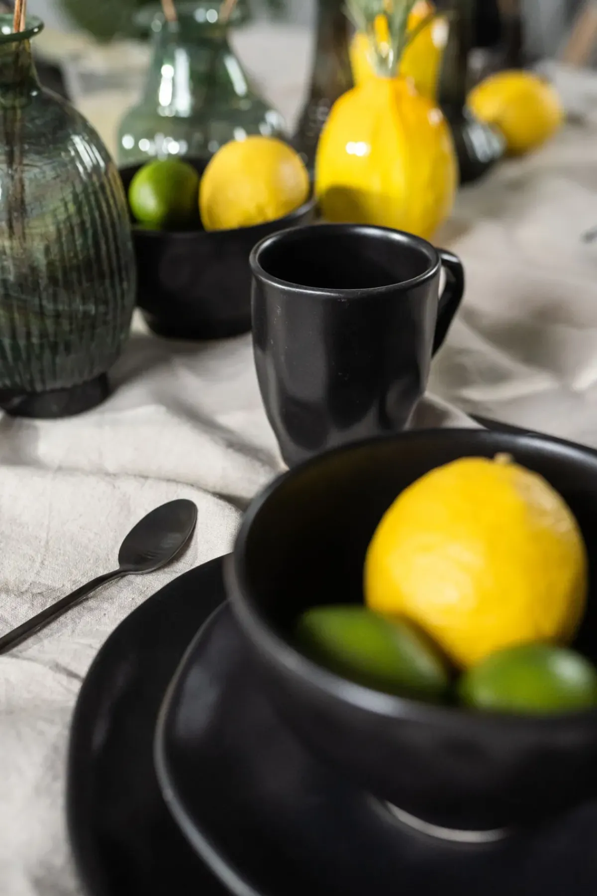 KARE24.se Mugg Organic - Kermik Svart - KARE Design