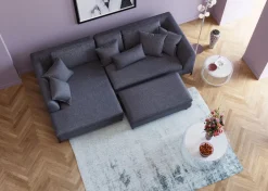 KARE24.se Pall - Fotpall Gianni - Grå - KARE Design Online