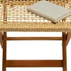 KARE24.se Pall Liz Natur - ihopfällbar Trädgårdspall - KARE Design Sale