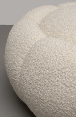 KARE24.se Pall Peppo Bloom - Vit,  Ø72cm - KARE Design Sale