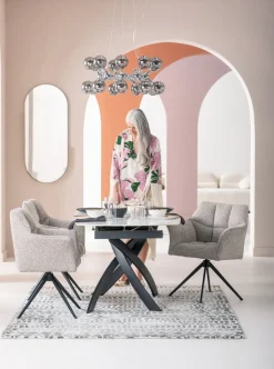 KARE24.se Pendel Atomic - Taklampa Klot silver - KARE Design