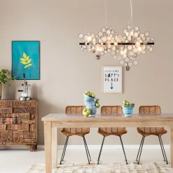 KARE24.se Pendel Clouds Clear - Taklampa av Glasringar - KARE Design New