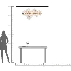 KARE24.se Pendel Clouds Clear - Taklampa av Glasringar - KARE Design New