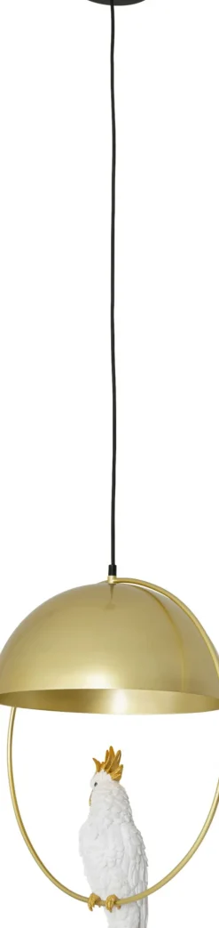 KARE24.se Pendel Cockatoo - Taklampa med Kakadua/Mässingsfinish - KARE Design Online