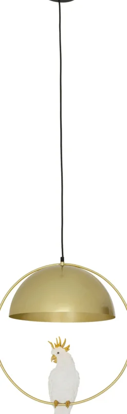 KARE24.se Pendel Cockatoo - Taklampa med Kakadua/Mässingsfinish - KARE Design Online
