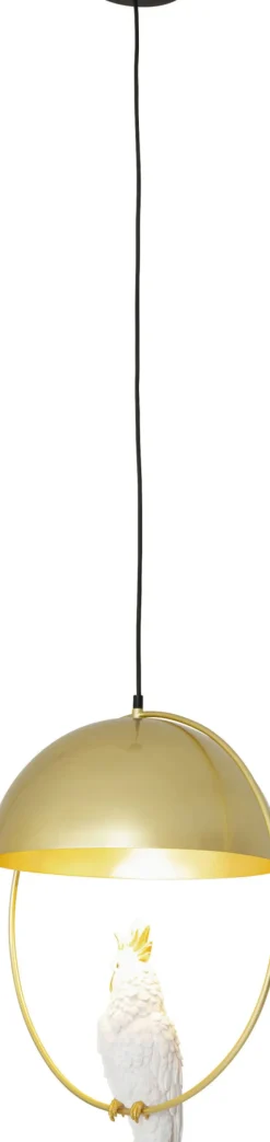 KARE24.se Pendel Cockatoo - Taklampa med Kakadua/Mässingsfinish - KARE Design Online