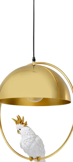 KARE24.se Pendel Cockatoo - Taklampa med Kakadua/Mässingsfinish - KARE Design Online