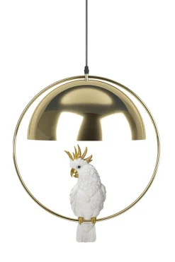 KARE24.se Pendel Cockatoo - Taklampa med Kakadua/Mässingsfinish - KARE Design Online