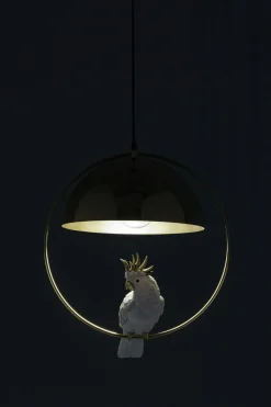 KARE24.se Pendel Cockatoo - Taklampa med Kakadua/Mässingsfinish - KARE Design Online