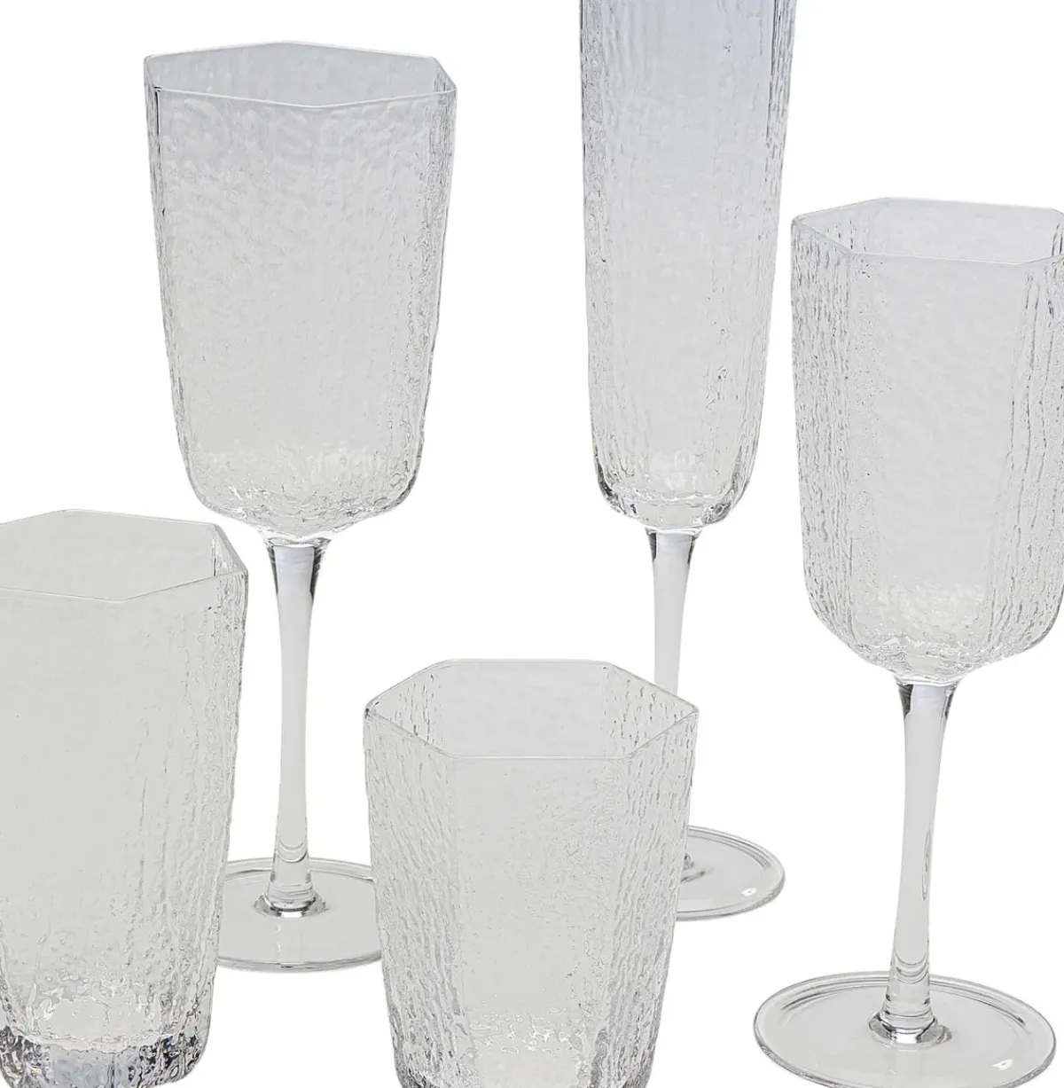 KARE24.se Rödvinsglas Cascata - Klarglas - KARE Design Online