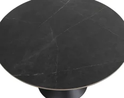 KARE24.se Runt Bord Grande Possibilita - Sten/Svart, Ø120cm - KARE Design New