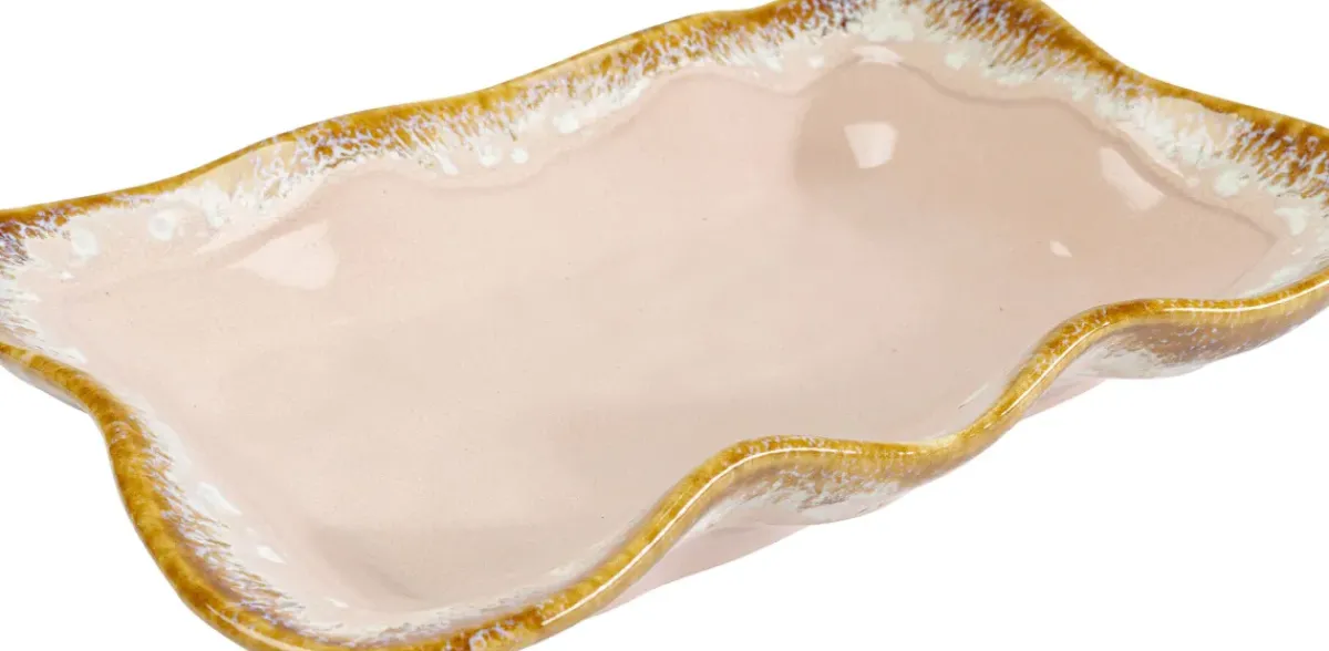 KARE24.se Serveringsfat Nala - Rosa, 26x17cm - KARE Design Discount
