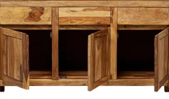 KARE24.se Sideboard Brooklyn Trä - 3 Dörrar/3 Lådor, 85x145cm - KARE Design New
