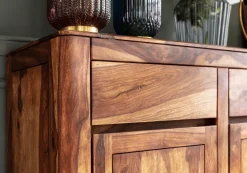 KARE24.se Sideboard Brooklyn Trä - 3 Dörrar/3 Lådor, 85x145cm - KARE Design New