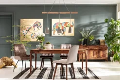 KARE24.se Sideboard Brooklyn Trä - 3 Dörrar/3 Lådor, 85x145cm - KARE Design New