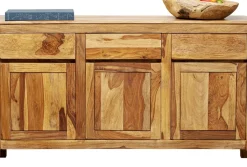KARE24.se Sideboard Brooklyn Trä - 3 Dörrar/3 Lådor, 85x145cm - KARE Design New