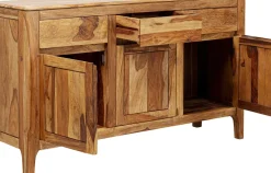 KARE24.se Sideboard Brooklyn Trä - 3 Dörrar/3 Lådor, 85x145cm - KARE Design New