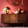 KARE24.se Sideboard Muskat - Trä i Orientalisk Stil 2 Dörrar/3 Lådor, 75x144,5cm - KARE Design Best
