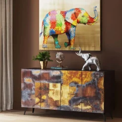 KARE24.se Sideboard Oxy - Skänk i Ärgad Finish, 80x150cm - KARE Design Discount