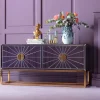 KARE24.se Sideboard Queen - Spegelglas/Guld, 77x162cm - KARE Design Sale